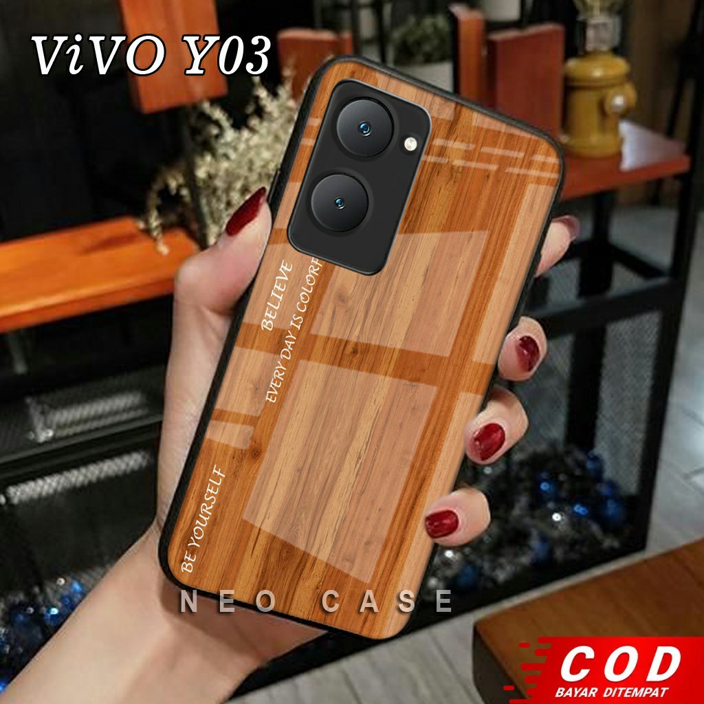 Soft Case Glass Vivo Y03 - Casing HP Vivo Y03 - N40