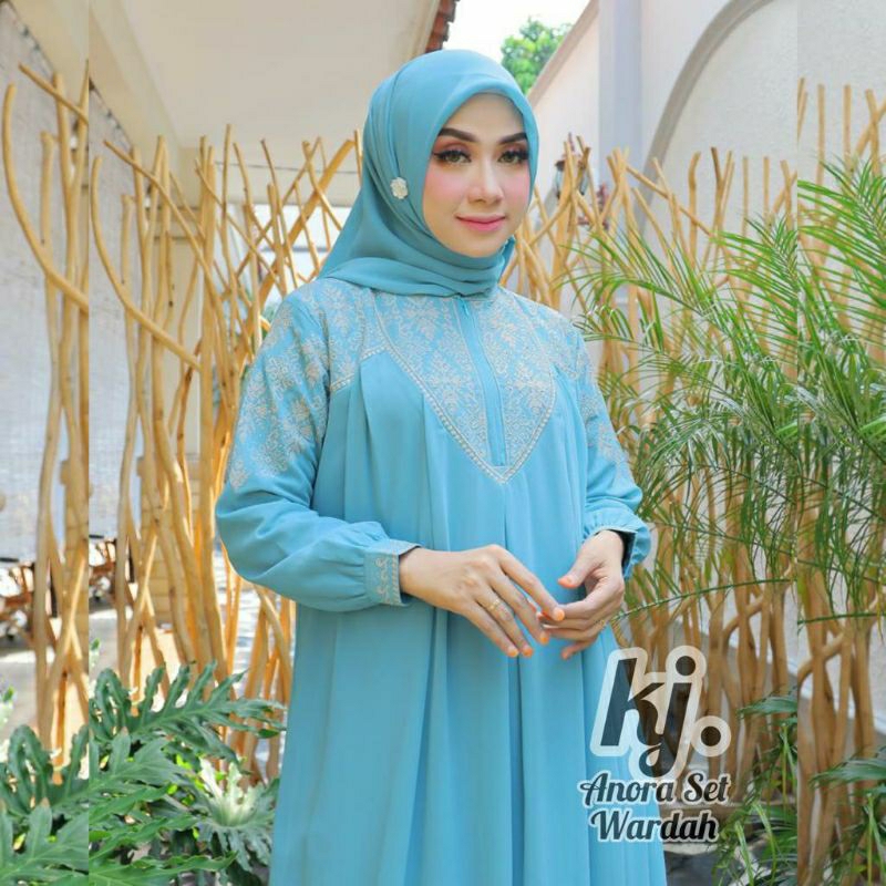 GAMIS AMIRAH SET/GAMIS PLUS HIJAB /GAMIS MUSLIMAH/ORIGINAL KJ