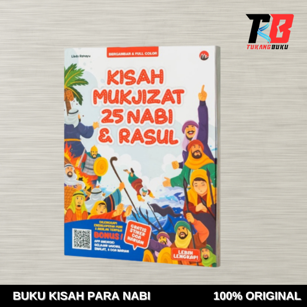 BUKU KISAH NABI - CERITA NABI - KISAH MUKJIZAT 25 NABI DAN RASUL