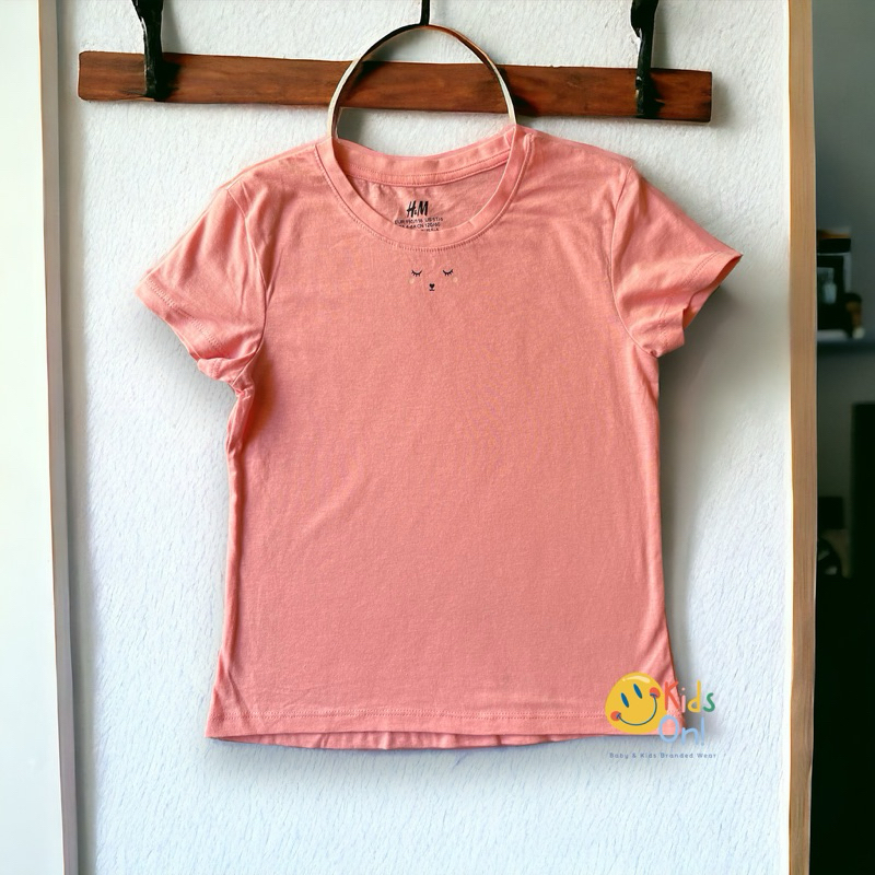 SMILEY PINK - Kaos Anak Perempuan HM by Kids On