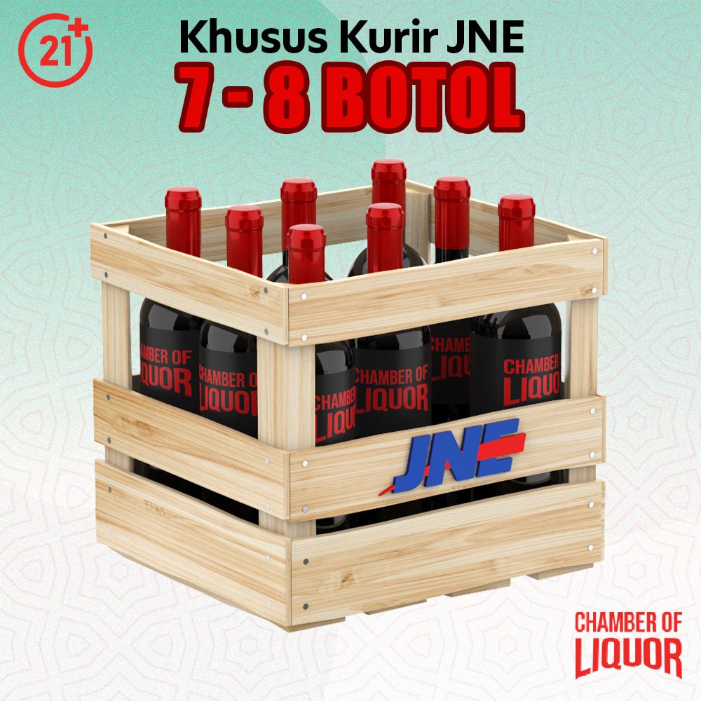 

WAJIB Tambahan Packing Kayu Khusus JNE (7-8 Botol)