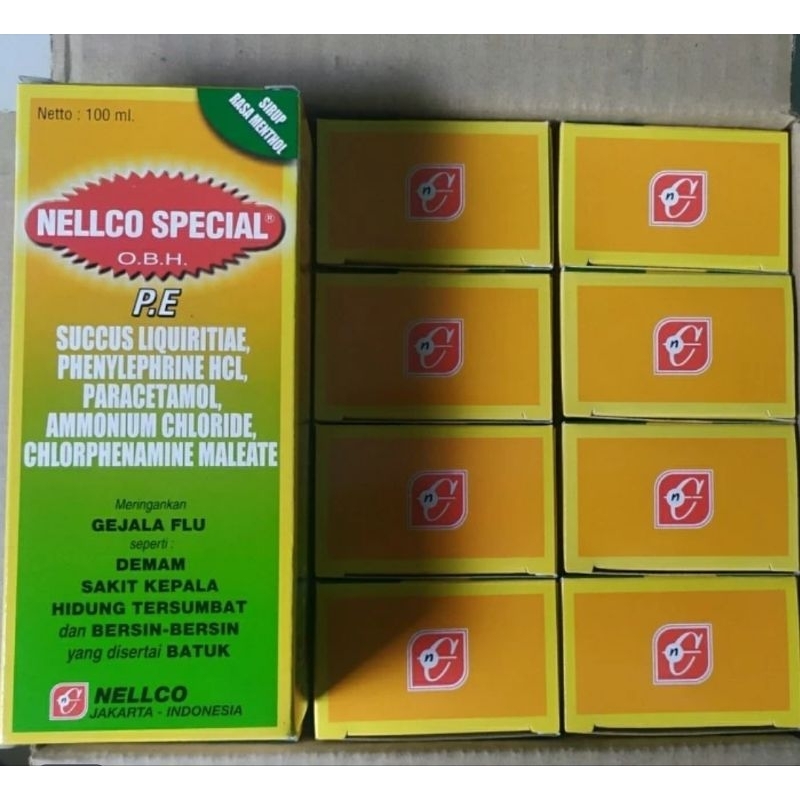 Obat Batuk Nelco Special 100ml Rasa Menthol