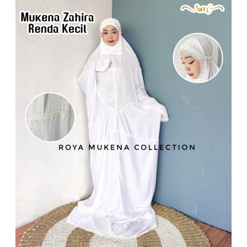 MUKENA SUTRA BLITZ RENDA KECIL ZAHIRA TERUSAN