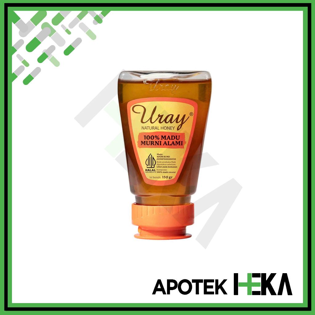 

Madu Uray Squeeze Natural Honey 150 g - Madu Murni (SEMARANG)
