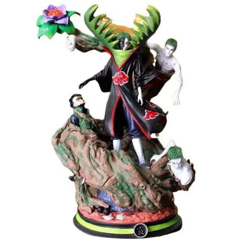 action figure naruto diorama zetsu