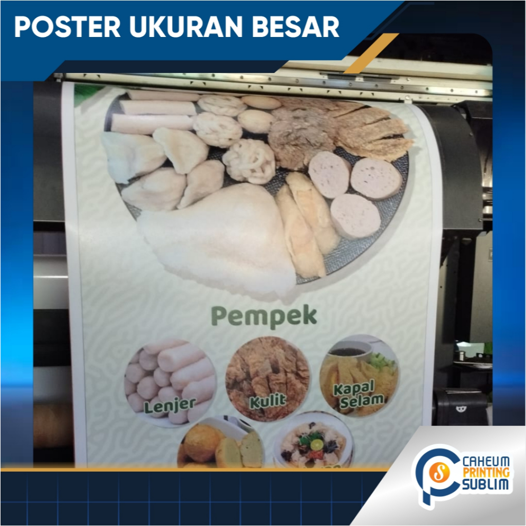 

RK Poster Digital Printing Luster, Photo Glossy, Vinyl Albatros, PVC, Cetak Banner, Poster, POP,