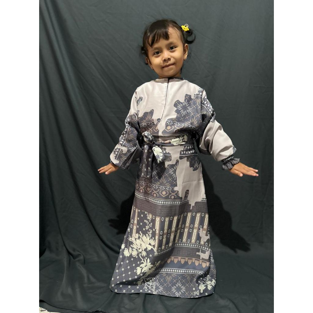 GAMIS SUPER JUMBO ROSALIE DRESS // Gamis MAXMARA LUX IMPORT ADEM JUMBO LD UP TO 140-4