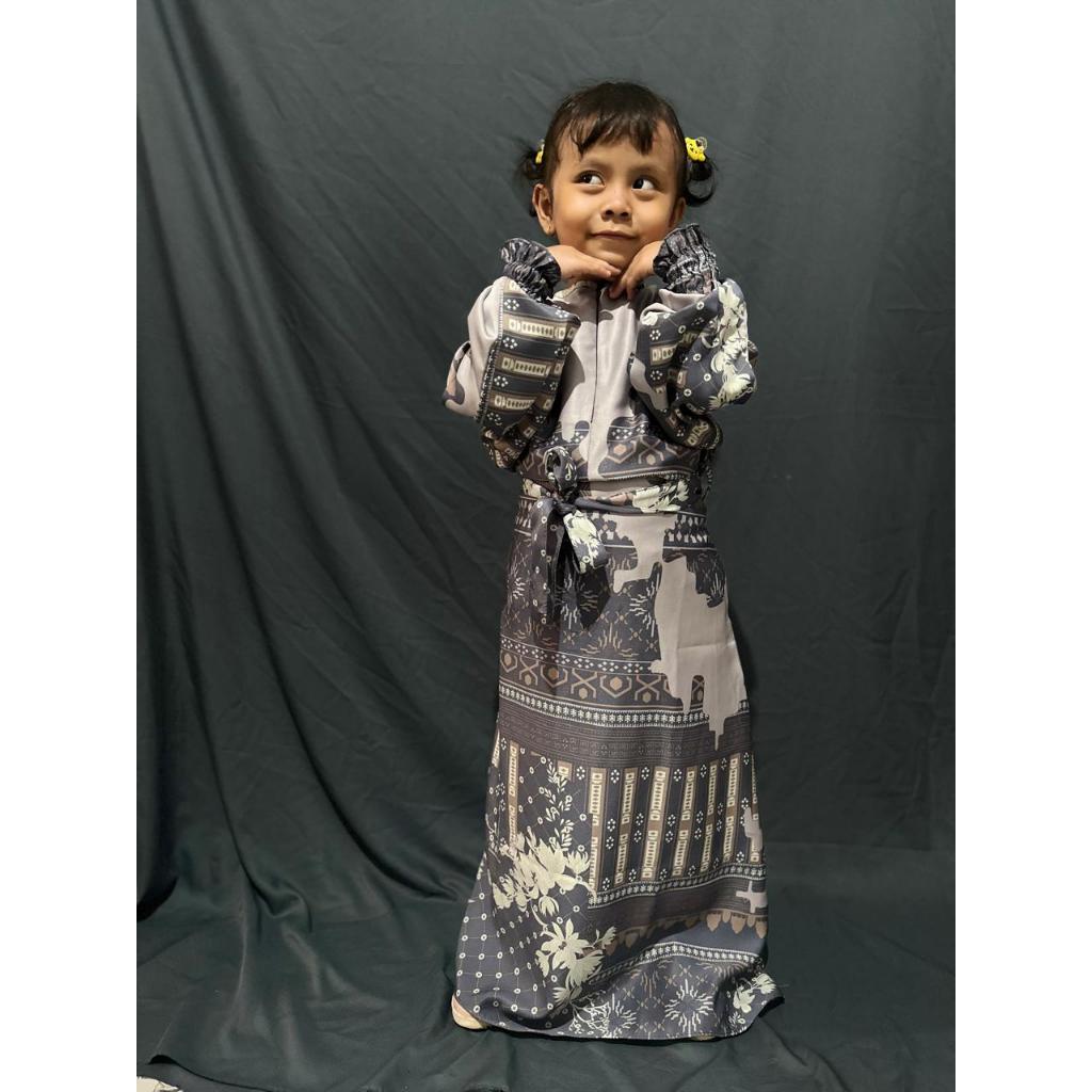 GAMIS SUPER JUMBO ROSALIE DRESS // Gamis MAXMARA LUX IMPORT ADEM JUMBO LD UP TO 140-5