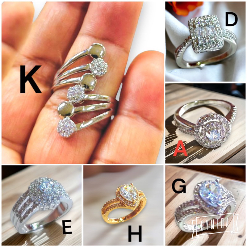 cincin permata /cincin permata //cincin replika berlian //cincin