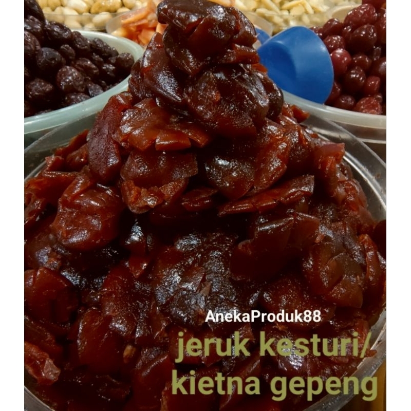 

MANISAN JERUK GEPENG / JERUK KESTURI 1000gram/1KG