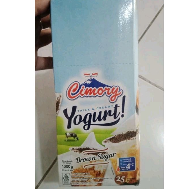 

Cimory stik brown sugar 40gr(1bok isi25+3sample)exp bulan 07 2025