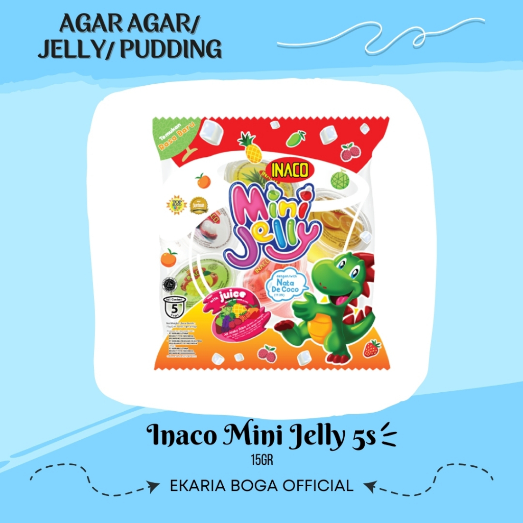 

JELLY | AGAR AGAR | PUDDING | JELI | INACO MINI JELLY 5S