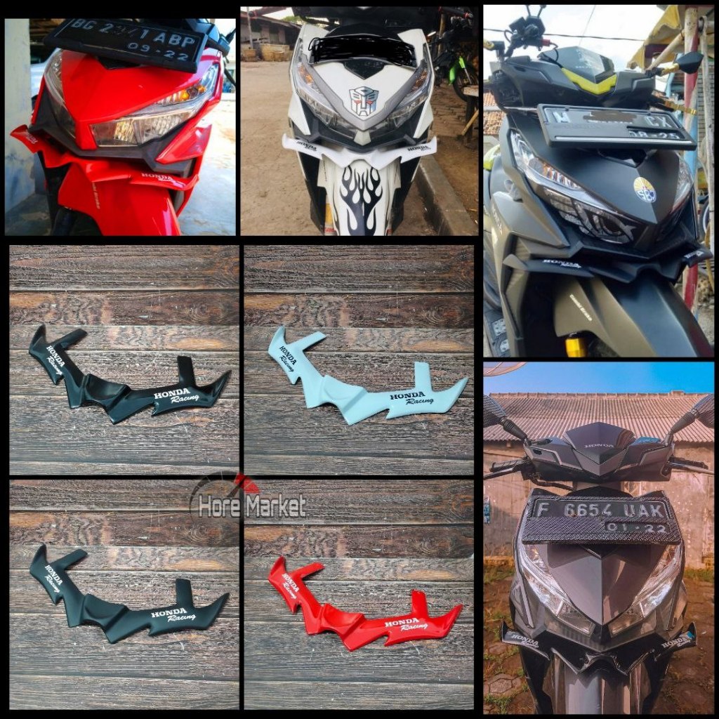 WINGLET VARIO 125 150 LED OLD LAMA 2015 2016 2017 WINGLET VARIO TECHNO LED