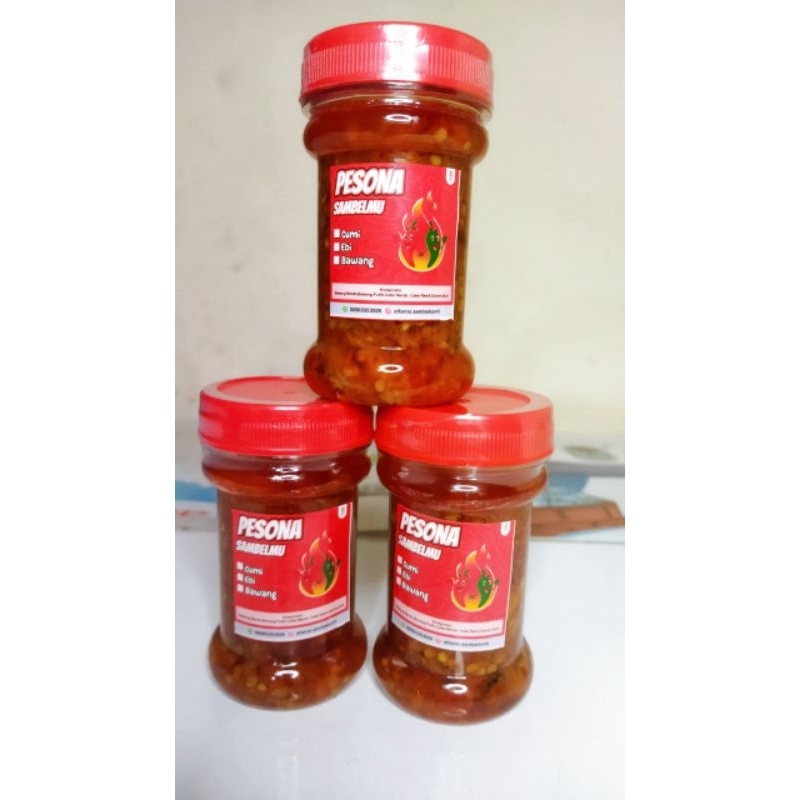 

Pesona Sambelmu Sambal Cumi Full Cumi 120gr
