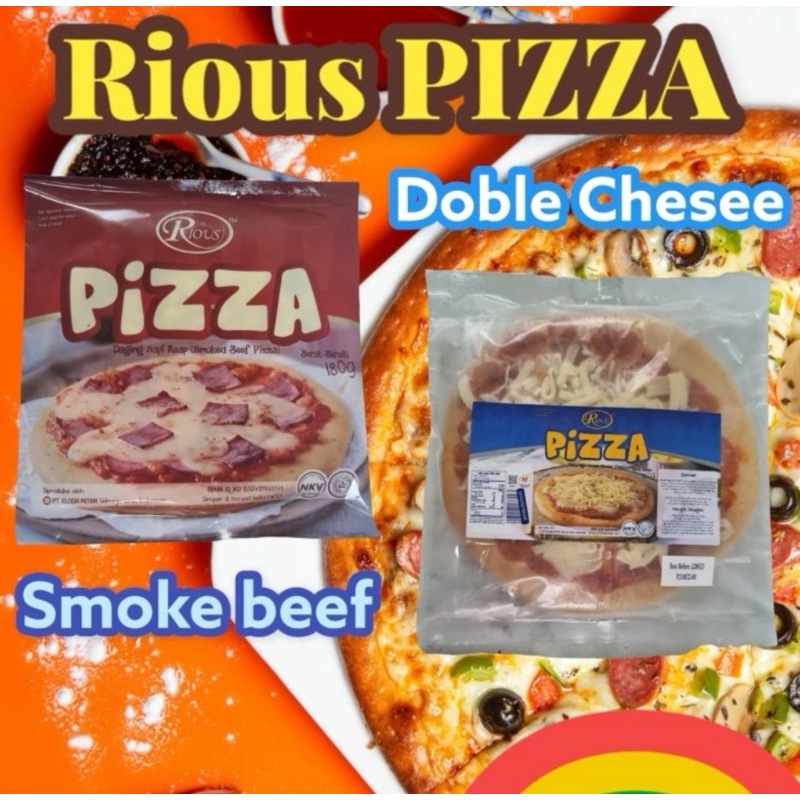 

Rious Pizza Mozarella smoke beef by bernardi 180gr