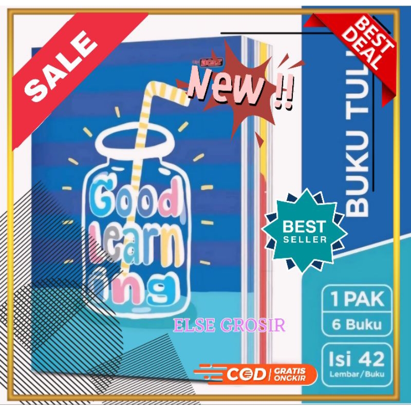 

BUKU TULIS SEKOLAH BIG BOS ISI 6 PCS 42 LEMBAR