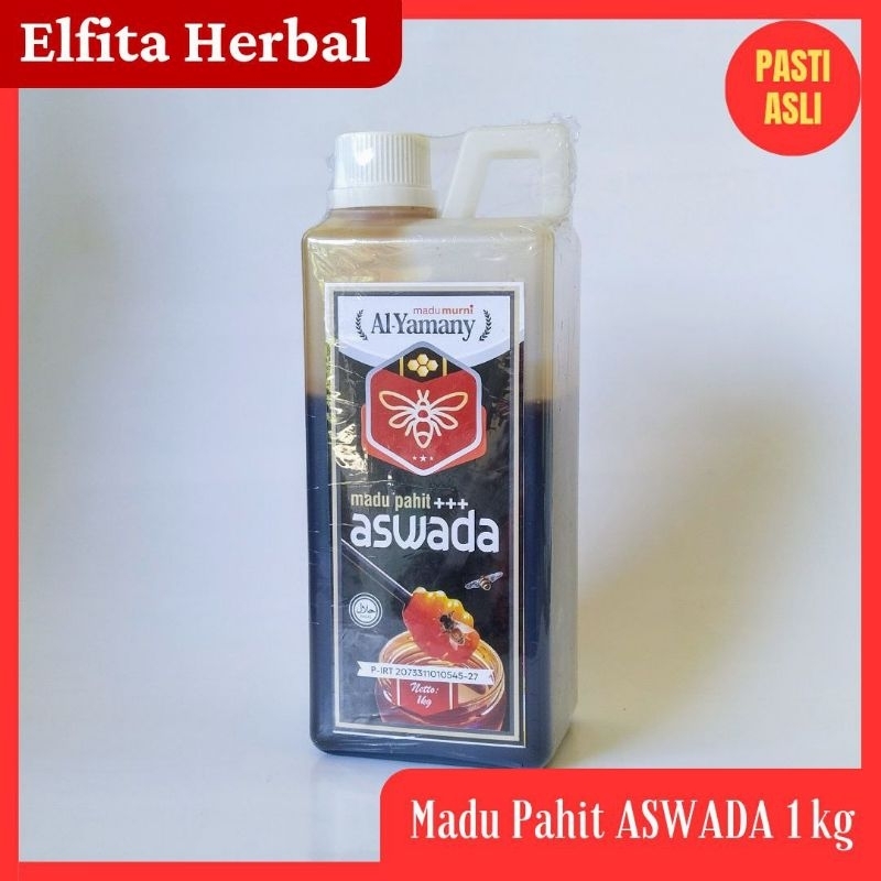 

Madu Hitam Pahit ASWADA 1 kg Herbal Diabetes Kencing Manis