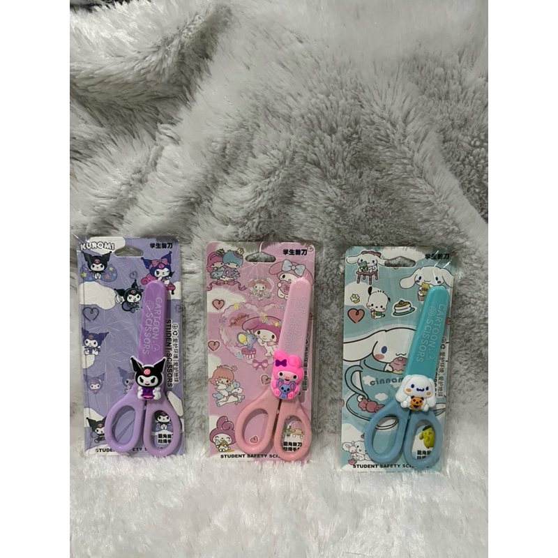 

011 gunting sanrio ada pelindung Kuromi / cinnamoroll / my melody / pompompurin