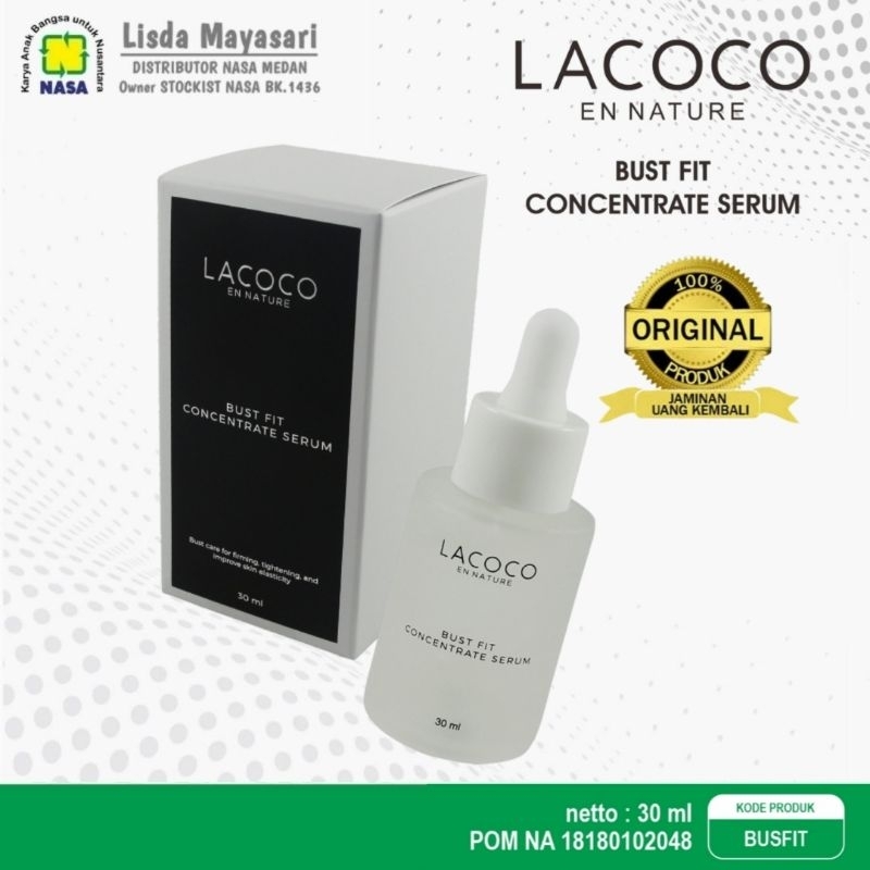 LACOCO BUST FIT CONCENTRATE SERUM Asli Original Ori NASA Official BUSFIT Perawatan Payudara Besar Ke