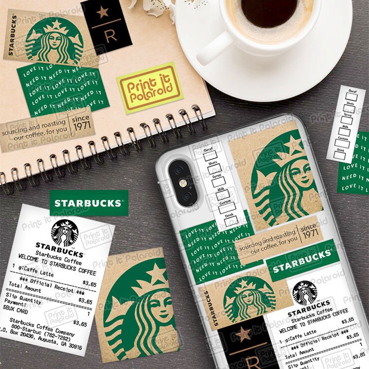 

STICKER case Hp buku laptop sbux star bucks starbuck starbucks toko kopi coffee cafe latte aesthetic estetik casing iphone stiker note diary journal catatan gadget tumblr label