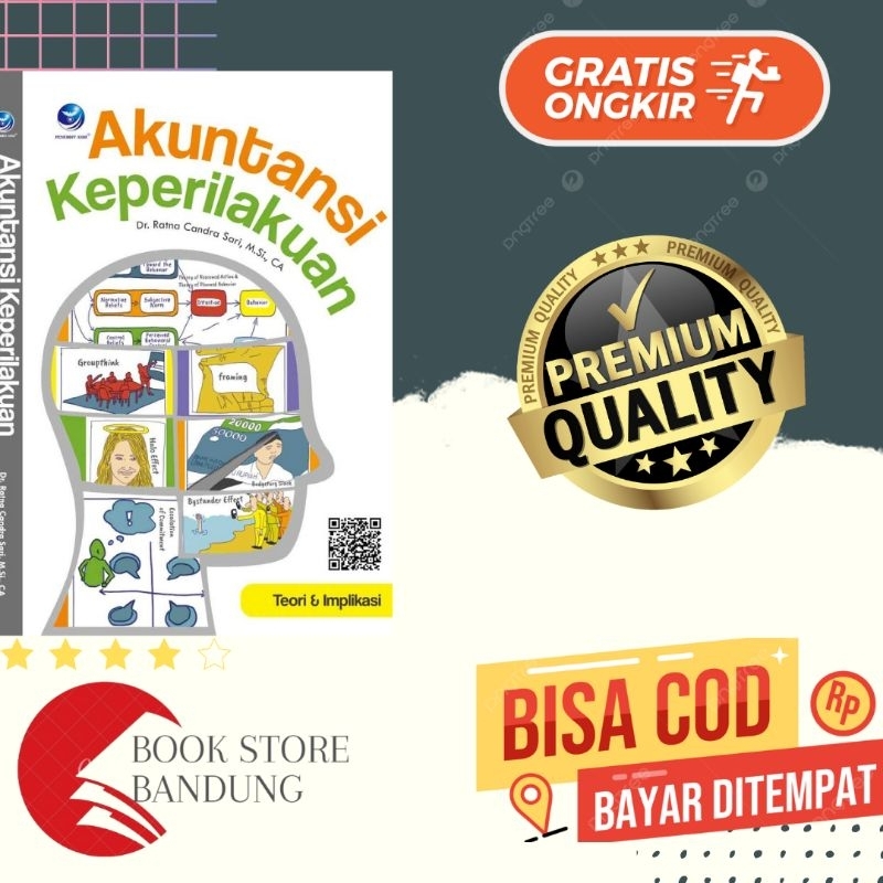 BUKU Akuntansi Keperilakuan, Teori Dan Implikasi.Dr. Ratna Candra Sari, M. Si., CA