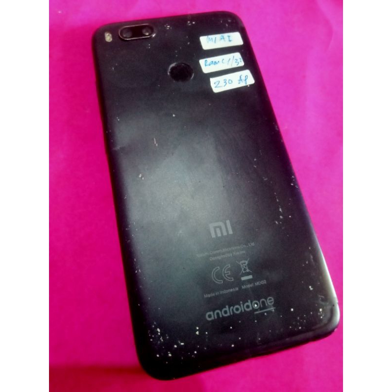 Mesin xiomi MI A1 normal, minus lcd 4/64
