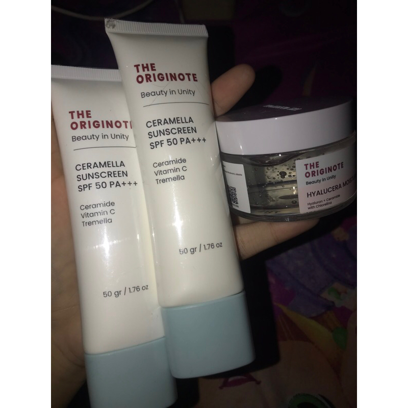 preloved Sunscreen the originote & Moisturizer the originote. BACA DESKRIPSI 