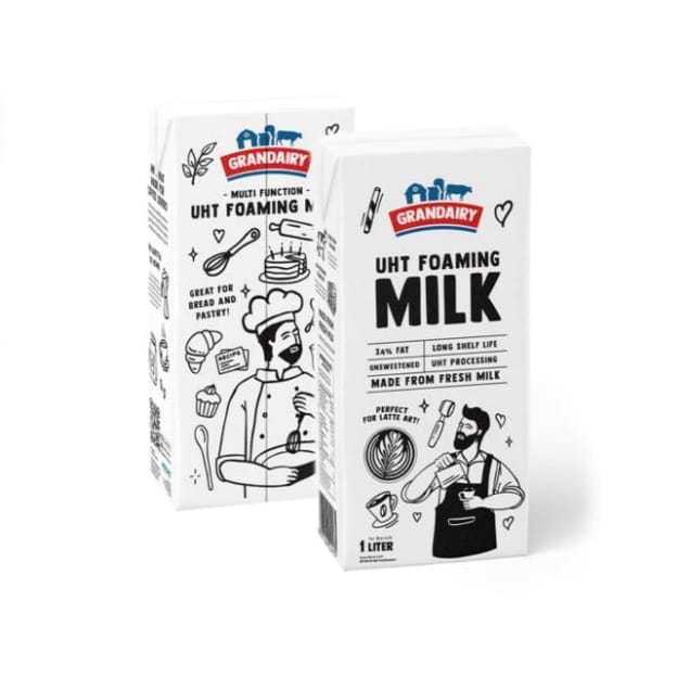 

⭐ SUSU UHT ⭐ Grandiary Foaming Milk Full Cream 1L