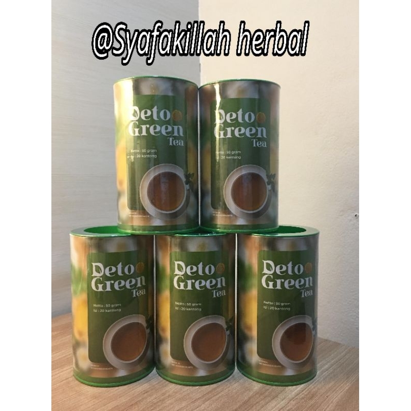 

detogreen asli original teh detox usus