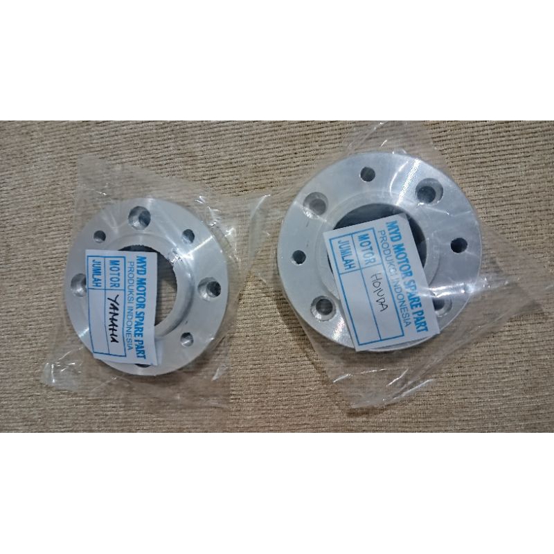 Adaptor Plendes Cakram  depan  tebal 2cm Honda Yamaha disc Yamaha datar Plendes cakram depan 2cm