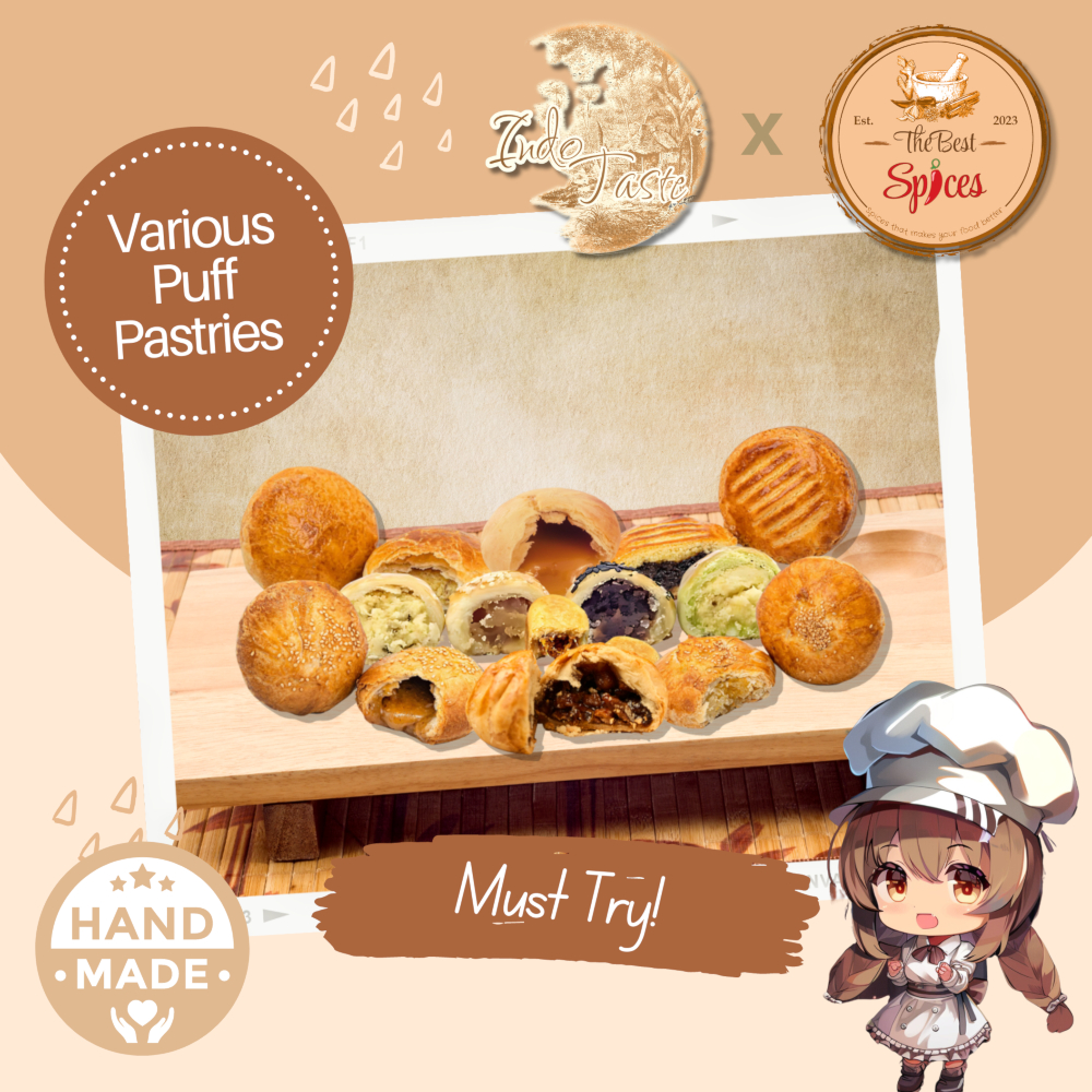 

Bakpia Heong Peah Puff Pastry