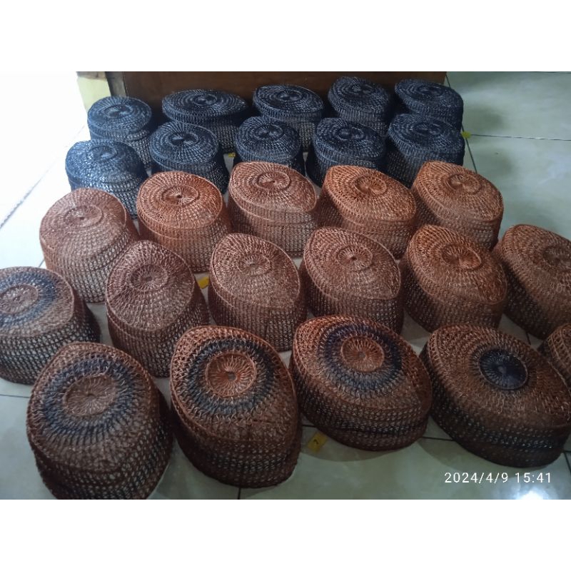 Peci rotan, songkok rotan, kopyah rotan