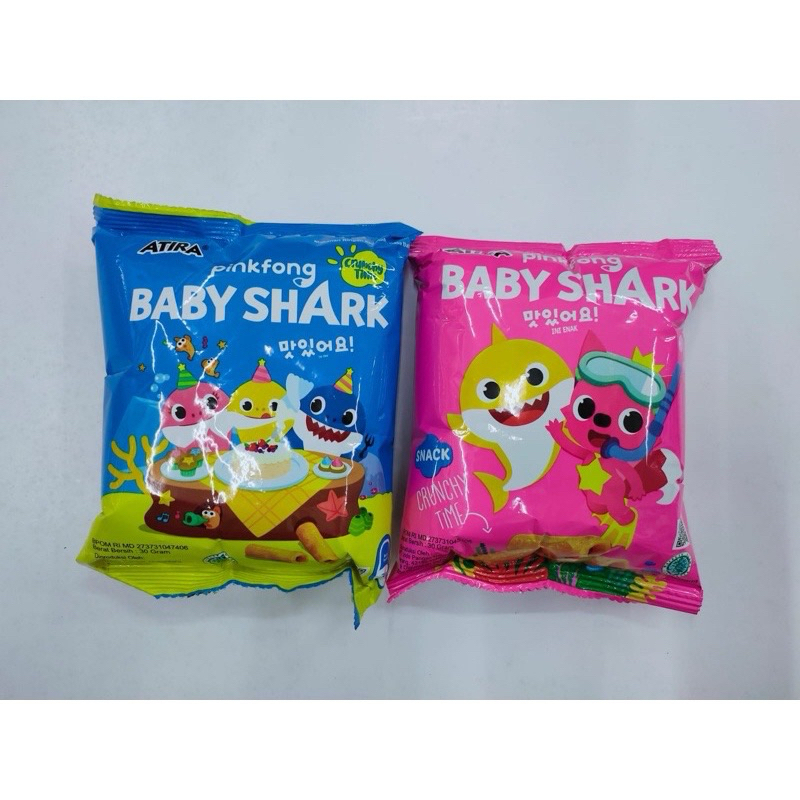 

READY SNACK BERHADIAH BABY SHARK PINGFONG CIKI 30 GRAM X 10 PCS