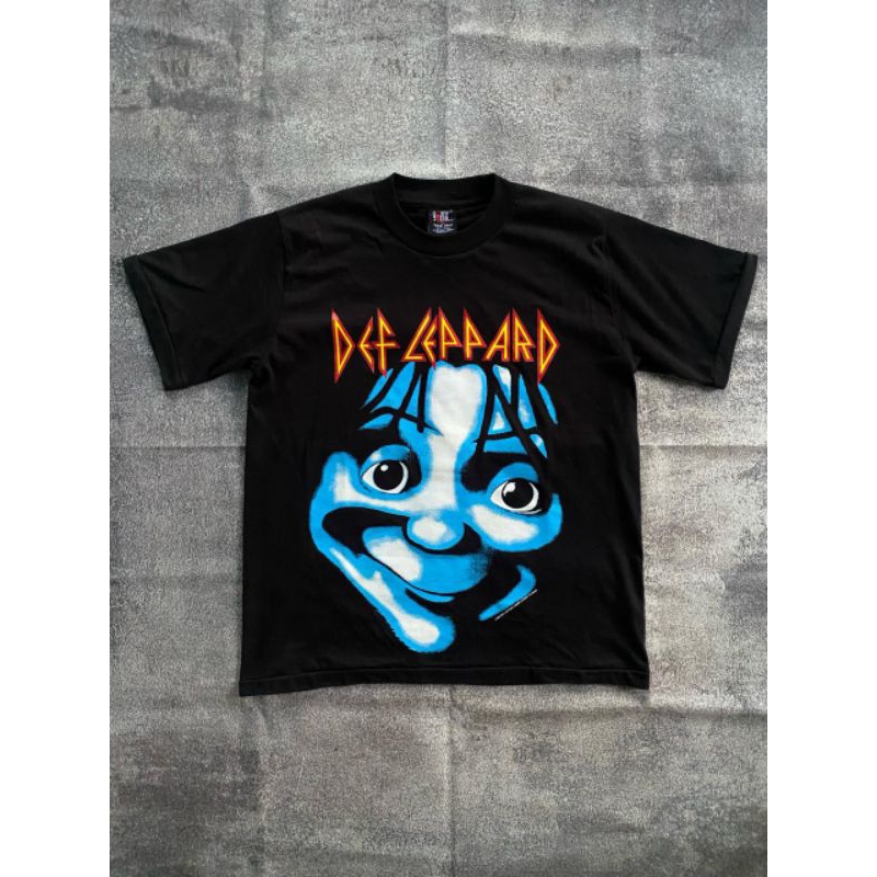 KAOS BAND DEF LEPPARD VINTAGE 90s TAG GIANT