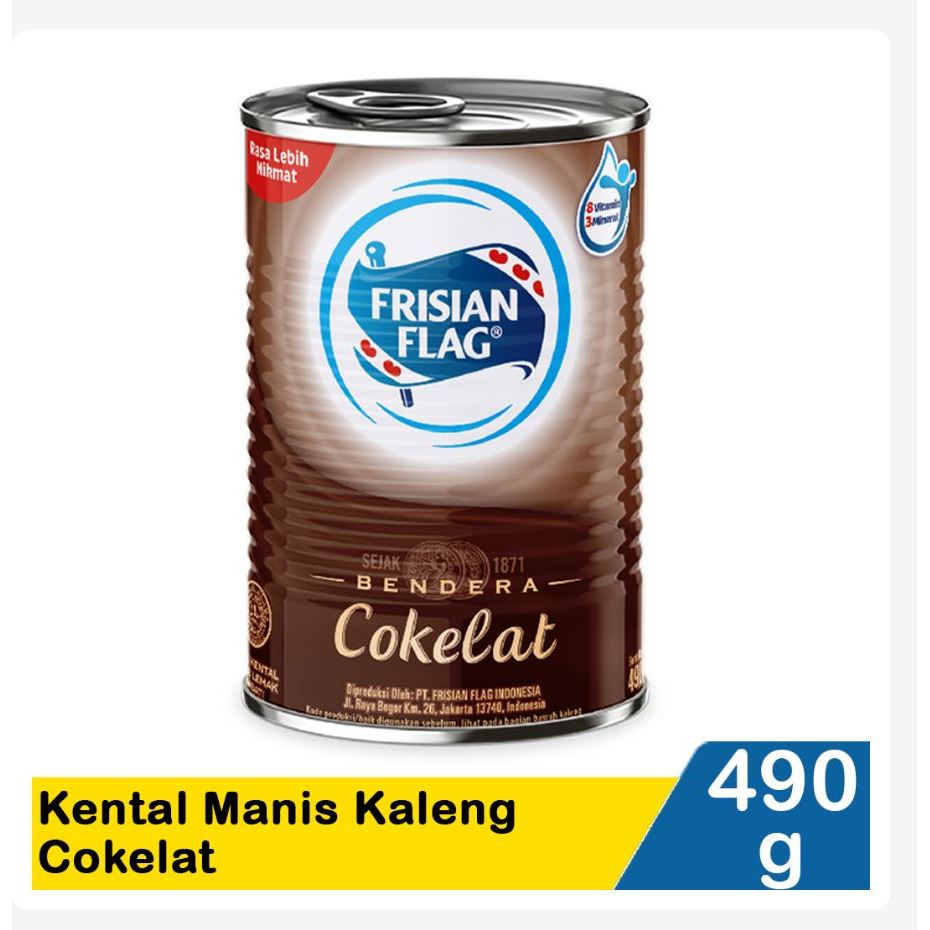 

FRISIAN FLAG Kental Manis Cokelat / Putih 490 gr