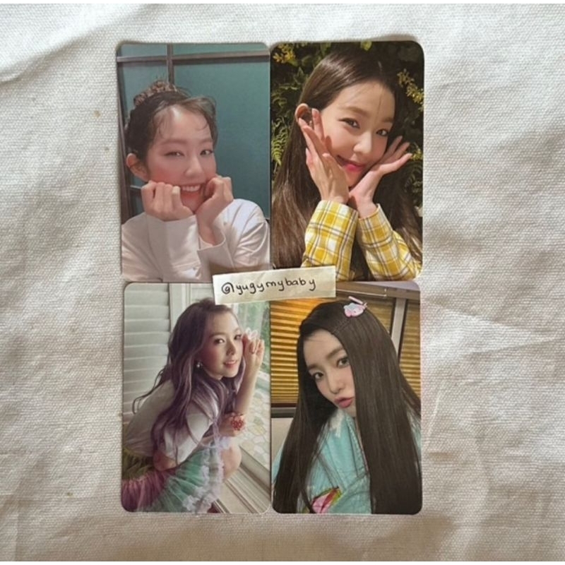 RED VELVET IRENE PC PHOTOCARD THE REVE FESTIVAL TRF DAY 2 KIHNO KOLBUK COLLECT BOOK SG23 MONSTER RUS