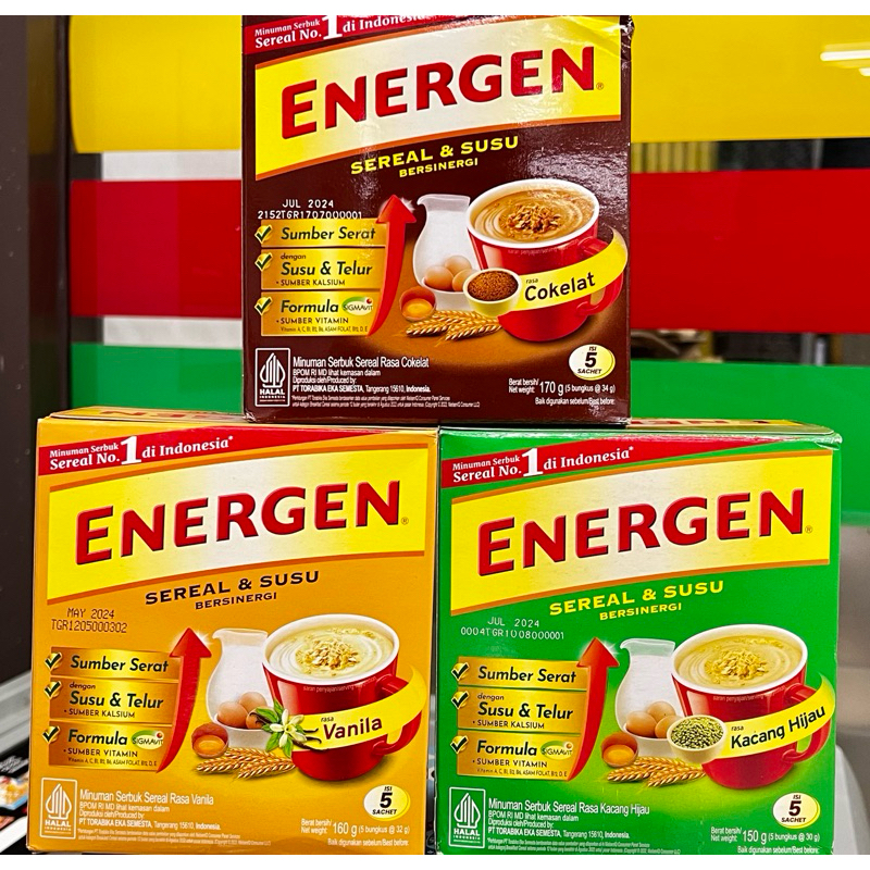 

ENERGEN SEREAL 5PCS