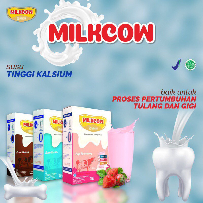 

MILKCOW SUSU PENAMBAH NAFSU MAKAN UNTUK ANAK,REMAJA DAN,DEWASA 500gr