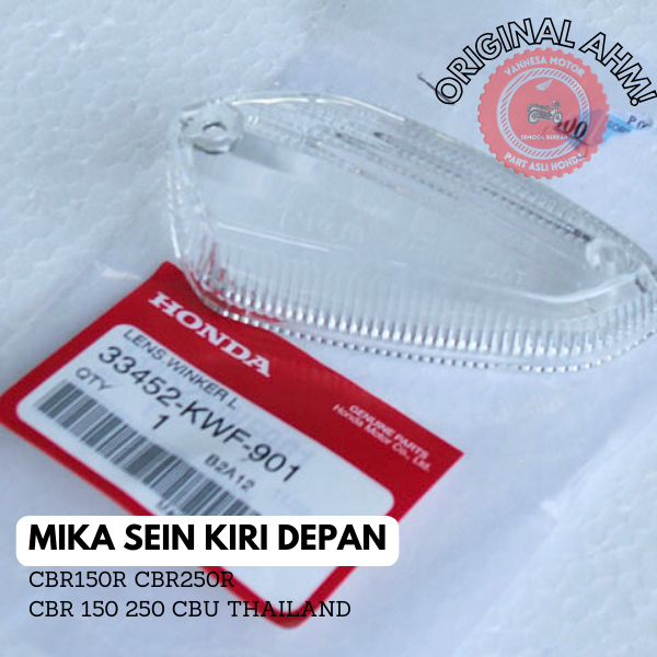Mika Sein Kiri Depan Honda CBR150R CBR250R CBR 150 250 CBU THAILAND - Jaminan Original 100% - 33452K