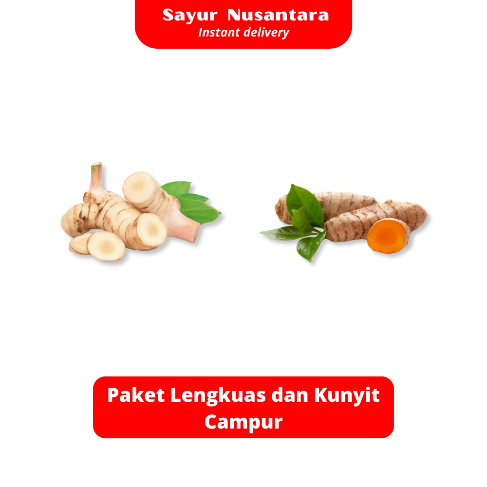 

Paket Lengkuas dan Kunyit Campur - Sayur Nusantara