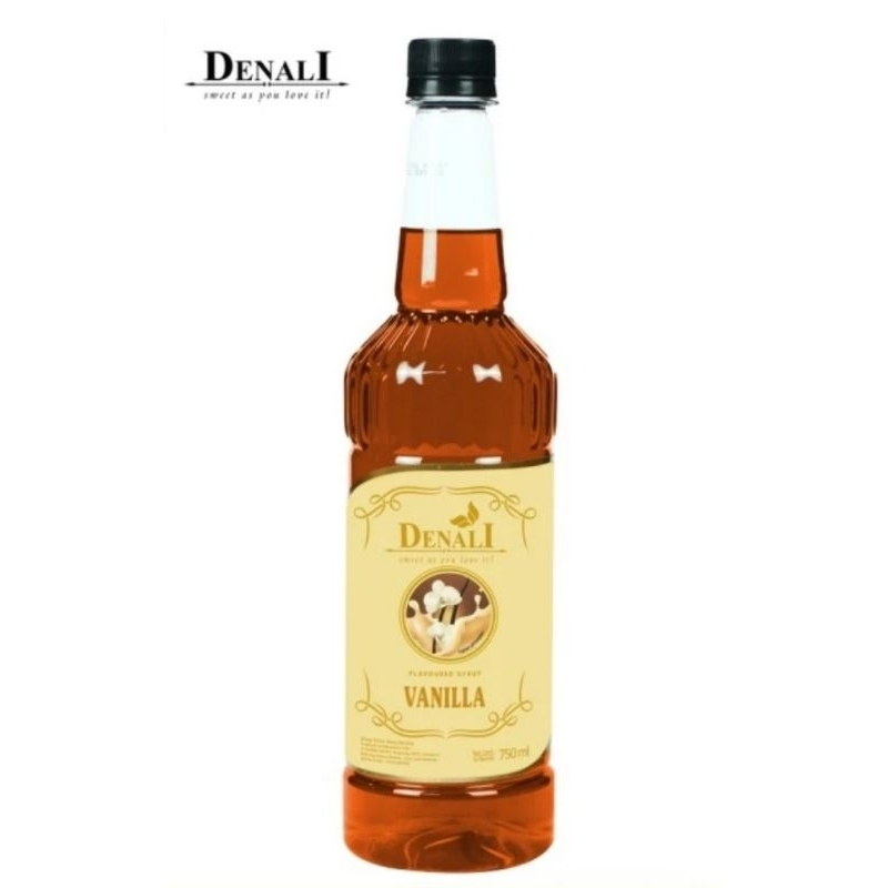 

Denali - Syrup Vanilla 750ml - Sirup Minuman Rasa Vanila