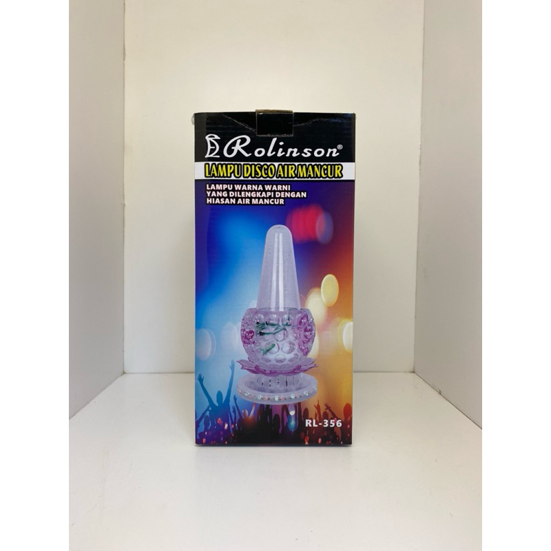 Lampu Disco Air Mancur Rolinson