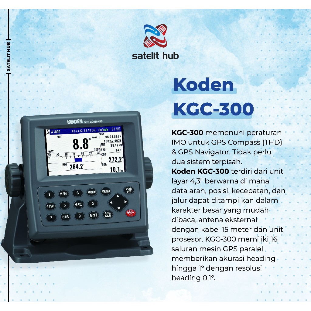 Koden KGC-300 GPS Compass