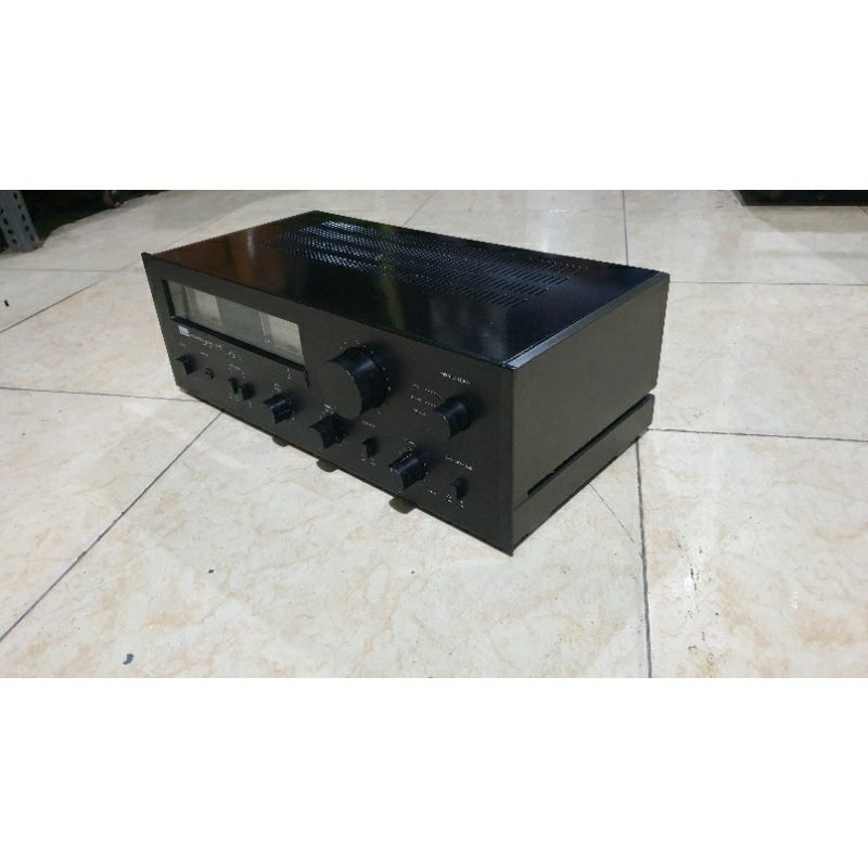 power amplifier sansui a40 stereo intergrated vintage 1980 made in japan second normal siap pakai no