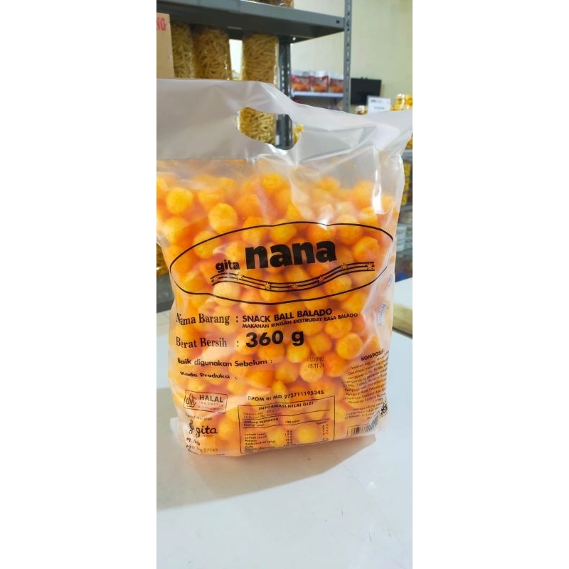 

NANA Snack ball balado 360gr