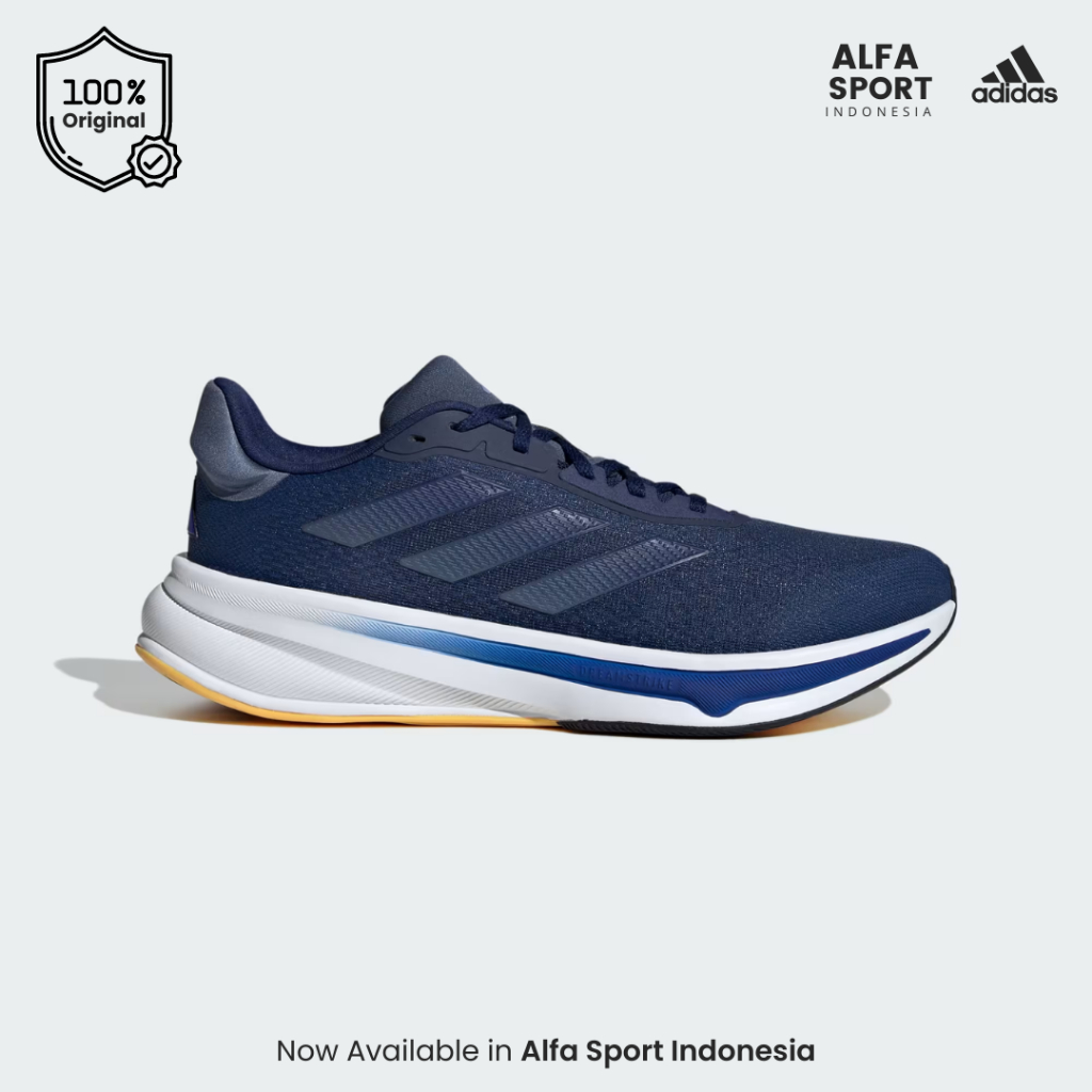 Sepatu Running Adidas Pria Response Super Biru Kuning
