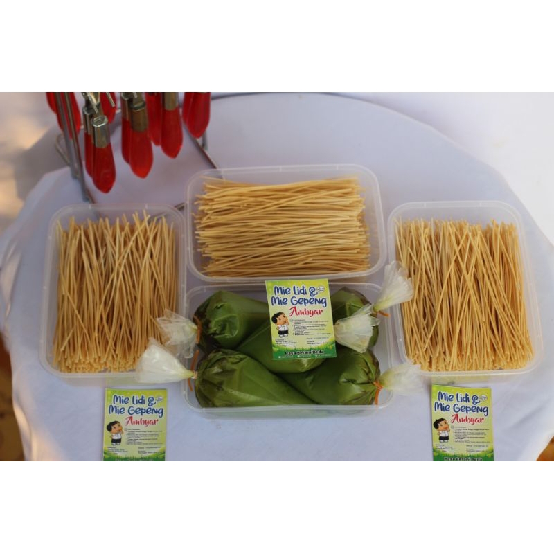 

mie lidi/lumer manis/gepeng/rasa green tea murah