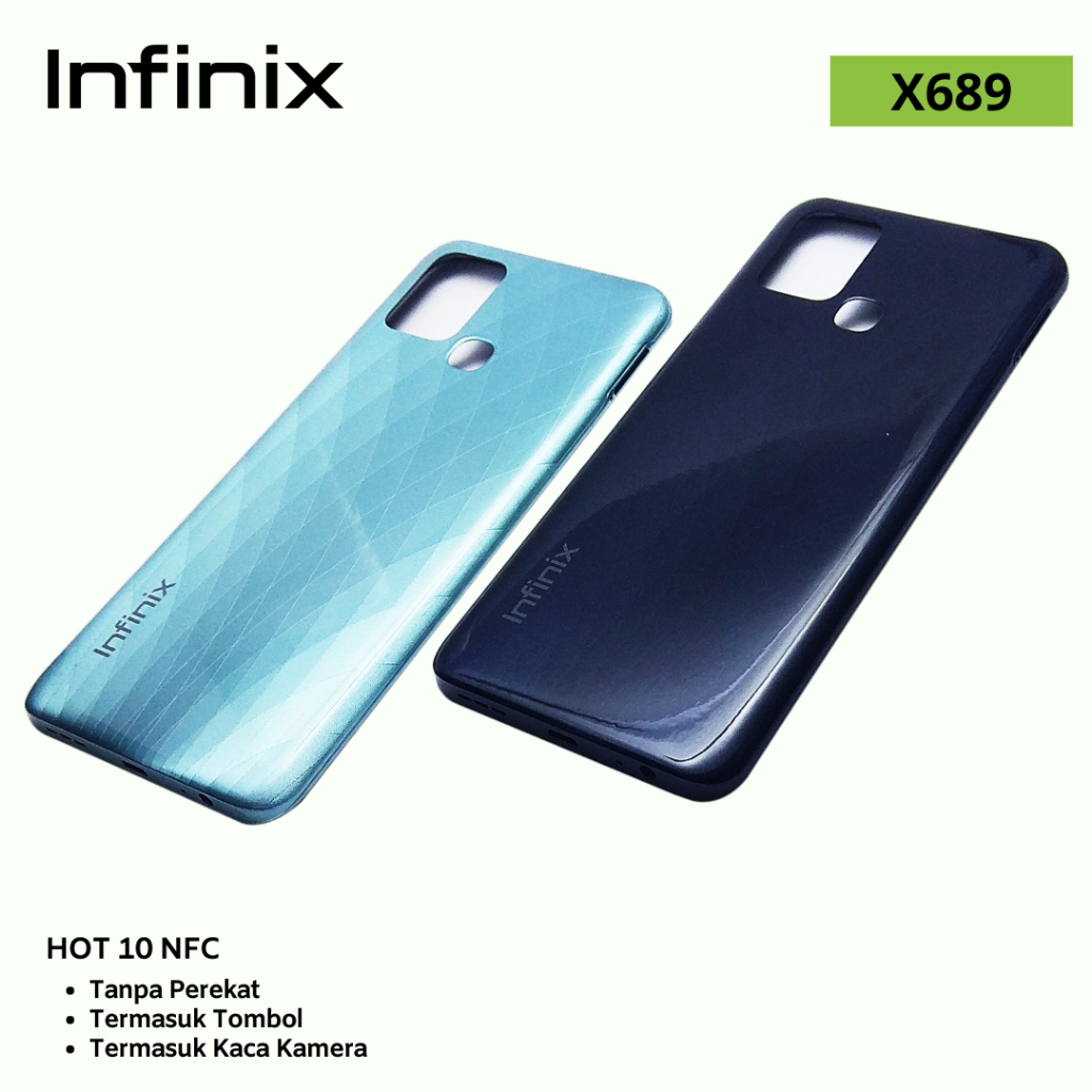 BACK COVER INFINIX HOT 10S / HOT10S NFC TUTUP BELAKANG INFINIX HOT 10S INFINIX X689