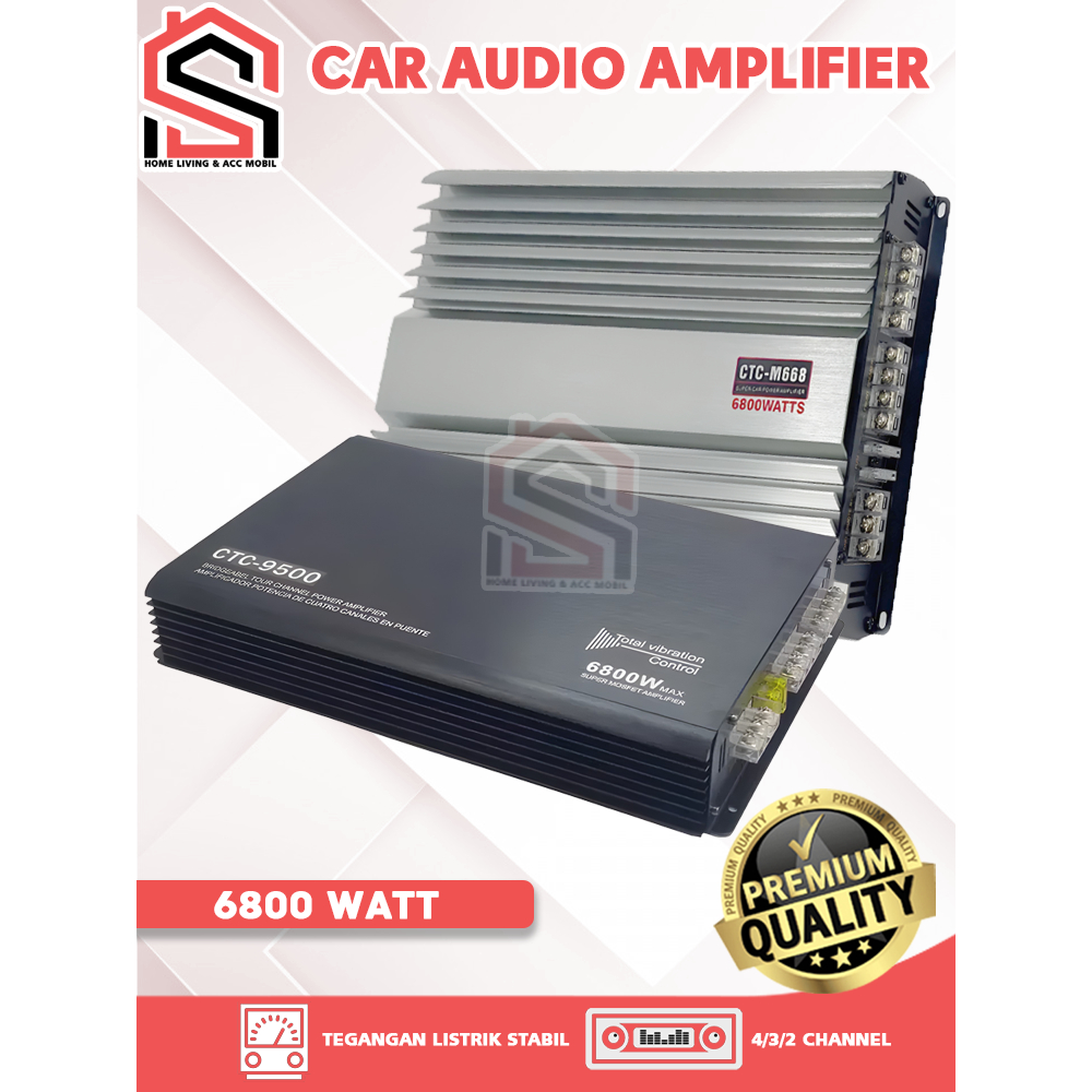 Power Amplifier Mobil Class Waterproof Vintage - Mobil Power Amplifier 4 Channel Mobil Waterproof