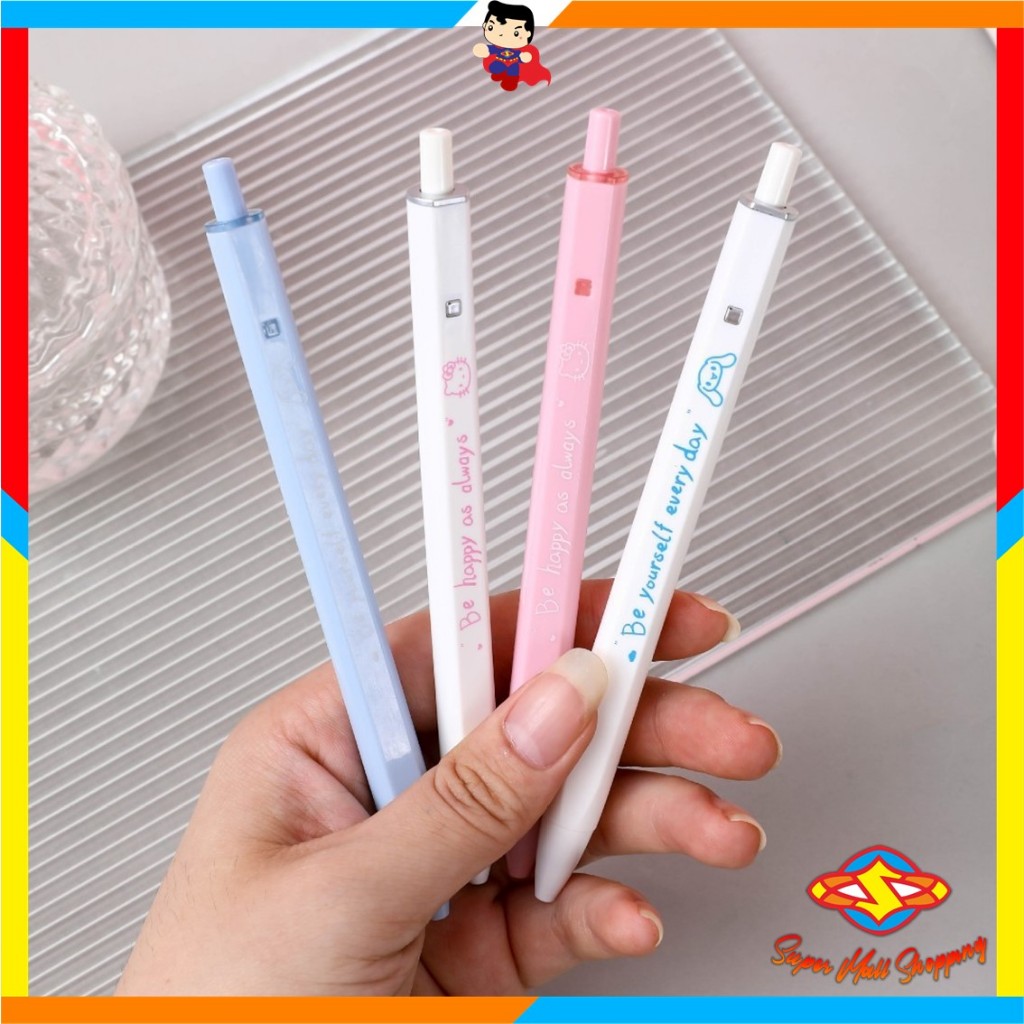 

SMS Pulpen Gel Karakter Kartun Lucu Gelpen Mekanik Kualitas Tinggi 0.5 mm Pena Gel Tekan Tinta Hitam Simple Ujung Pena Lancip Cute Cartoon Pens Ball